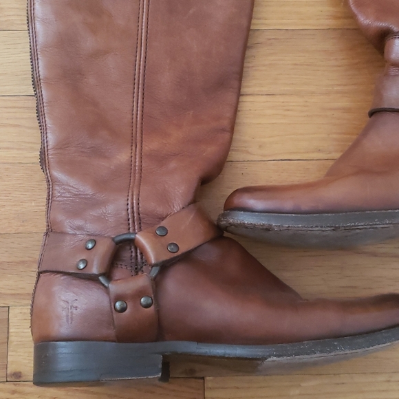 Frye brown riding boots - Picture 3 of 6